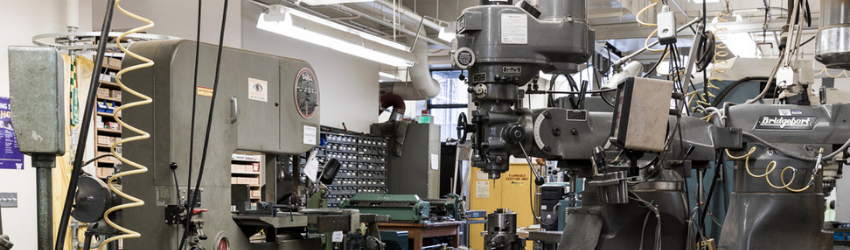 Various machines in a lab