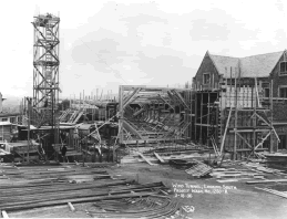 Construction of the test section of the Kirsten Wind Tunnel