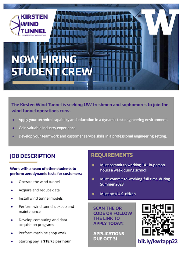 KWT hiring flyer PDF preview