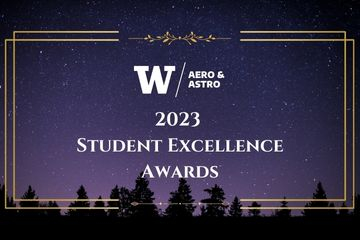 Aero & Astro 2023 student excellence awards graphic