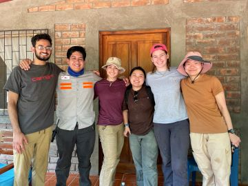 The UW Engineering Without Borders team in Nicaragua