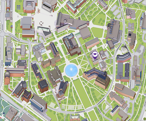 Guggenheim Hall map