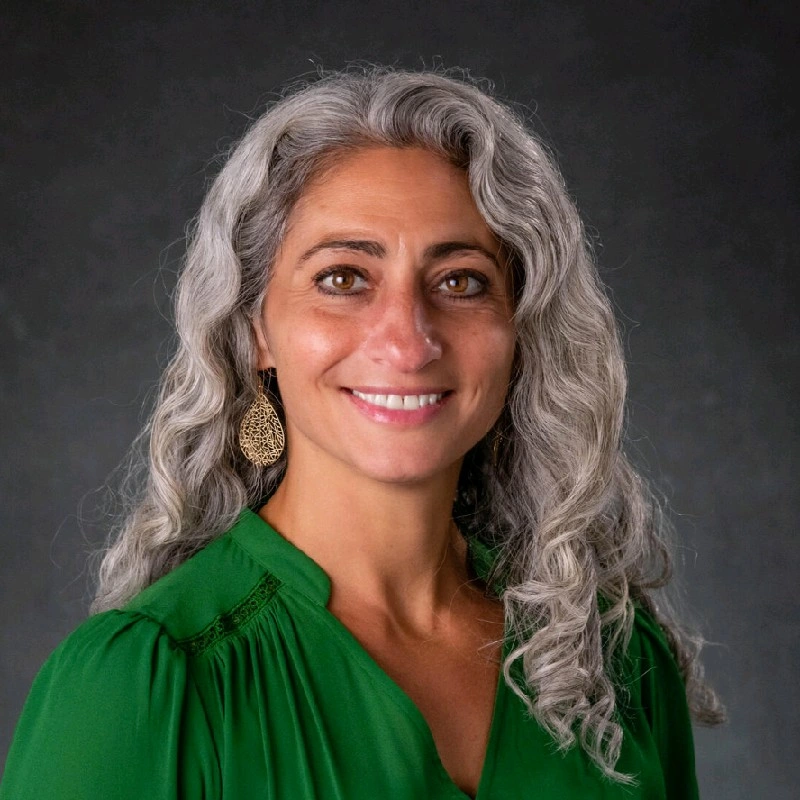 A smiling Laila Elias