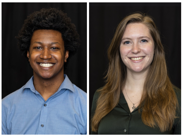 Headshots of Kyshawn Savone-Warren and Senna Keesing