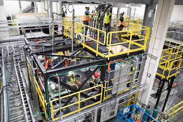 Zap Energy employees on Century device
