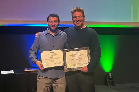 Mohammad Al-Jarrah and Spencer Kraisler at the CDC 2024 Milano