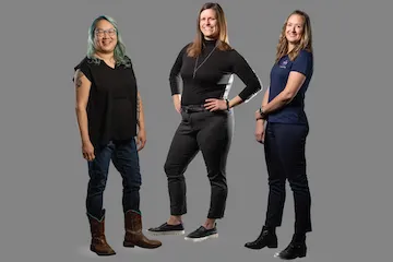 Kam and her two co-honorees