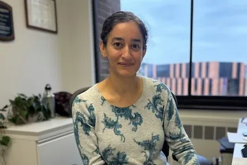 Bhuvana Srinivasan in her office