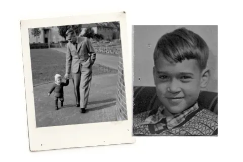 Collage vintage portraits